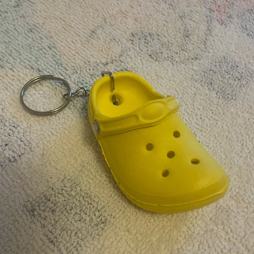 Navy Canvas Sneaker Keychain, Orange & Yellow Keychains BUNDLE of 3 NWOT